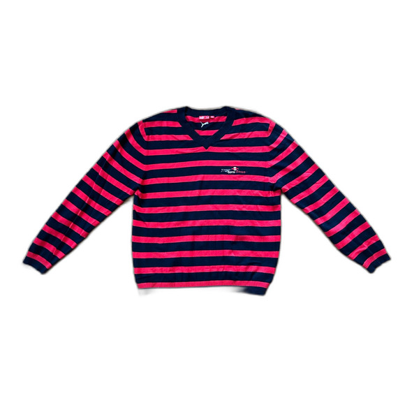 Puma Scuderia Toro Rosso Red Bull Racing Black Red Stripe Sweater  Mens Size XL - Picture 2 of 9
